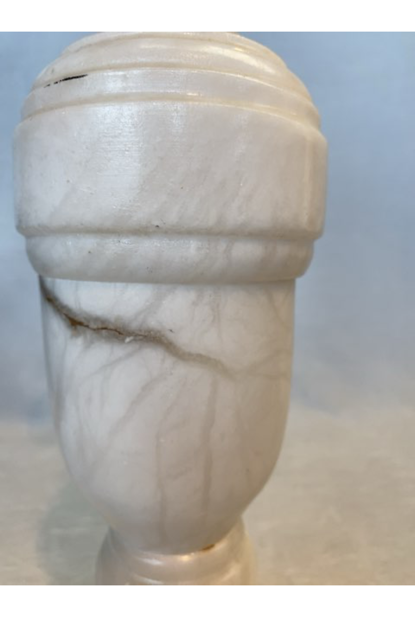 Marmor bordlampe